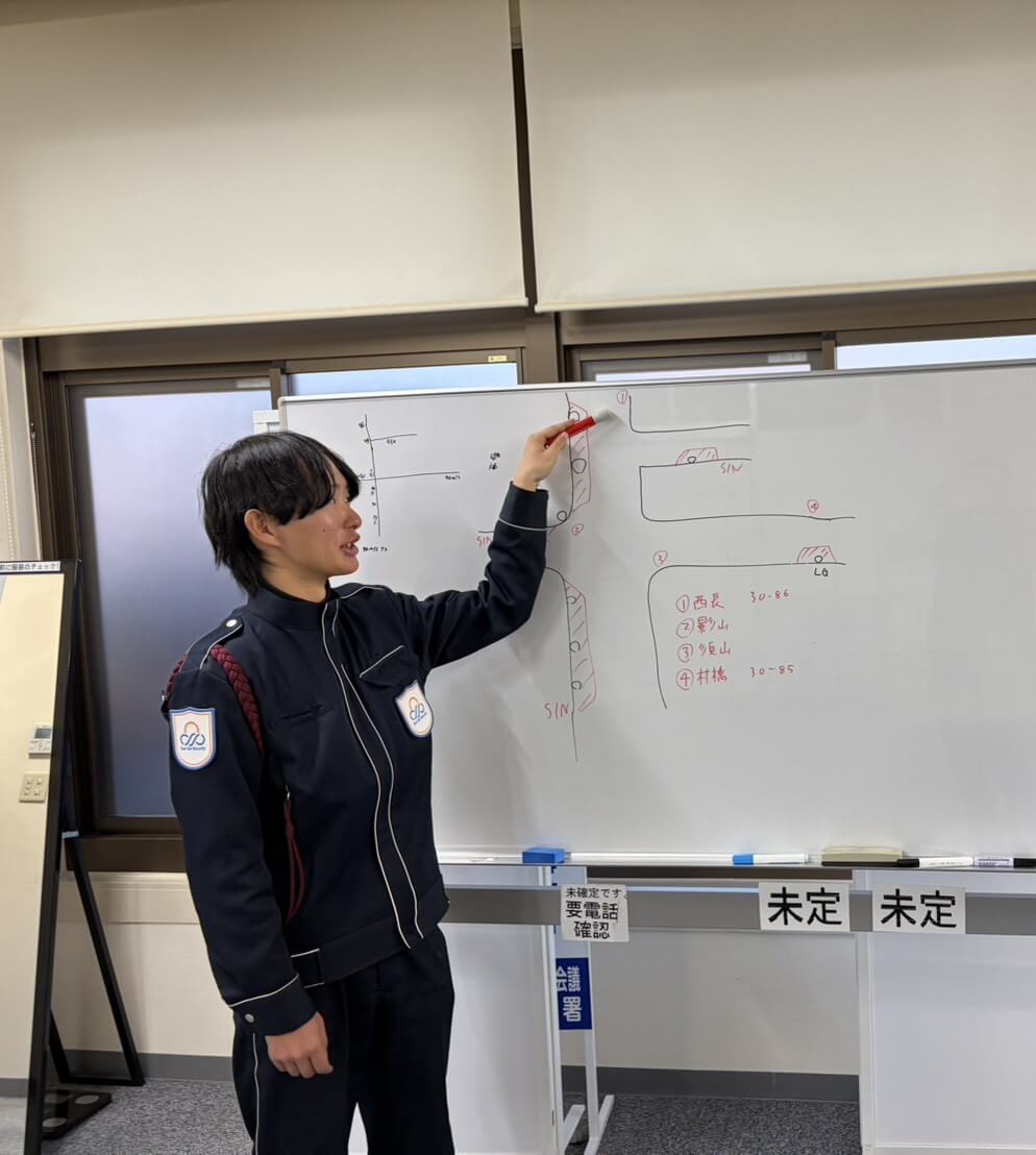 Sさんの仕事をしている様子